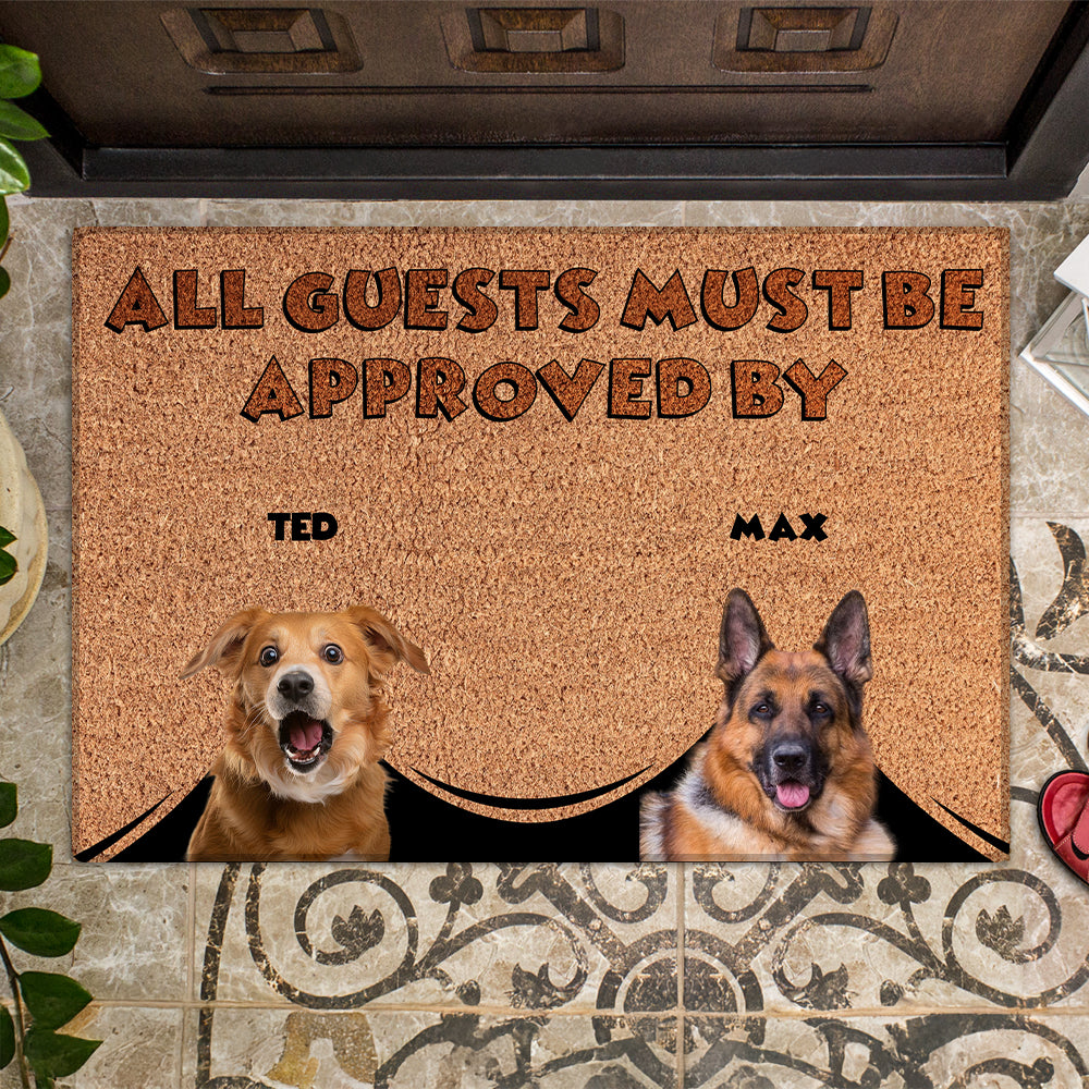 Personalized Pets Doormat - Up to 6 Pets
- Decorative Mat - Upload Photo - All guests must be approved by