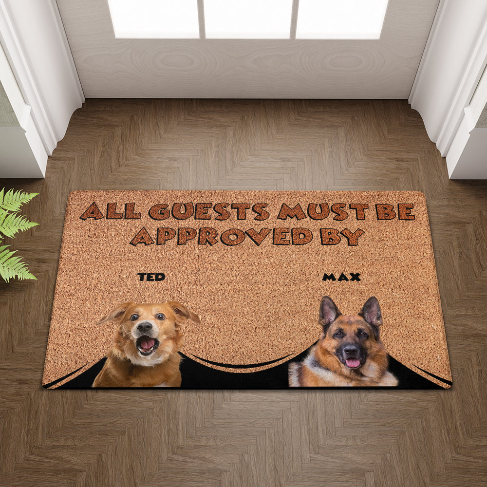 Personalized Pets Doormat - Up to 6 Pets
- Decorative Mat - Upload Photo - All guests must be approved by