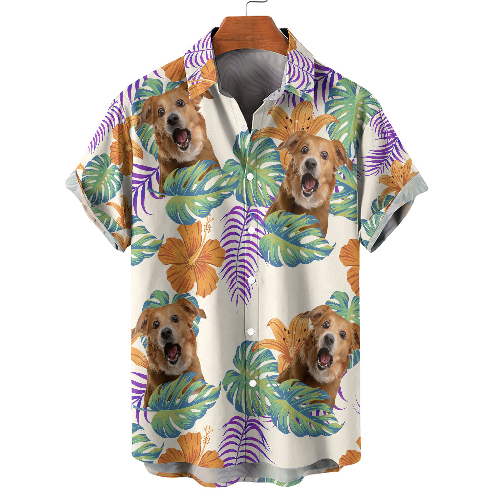 Personalized Hawaiian Shirt - Up to 6 Photos - Personalized Shirt - HS25083
