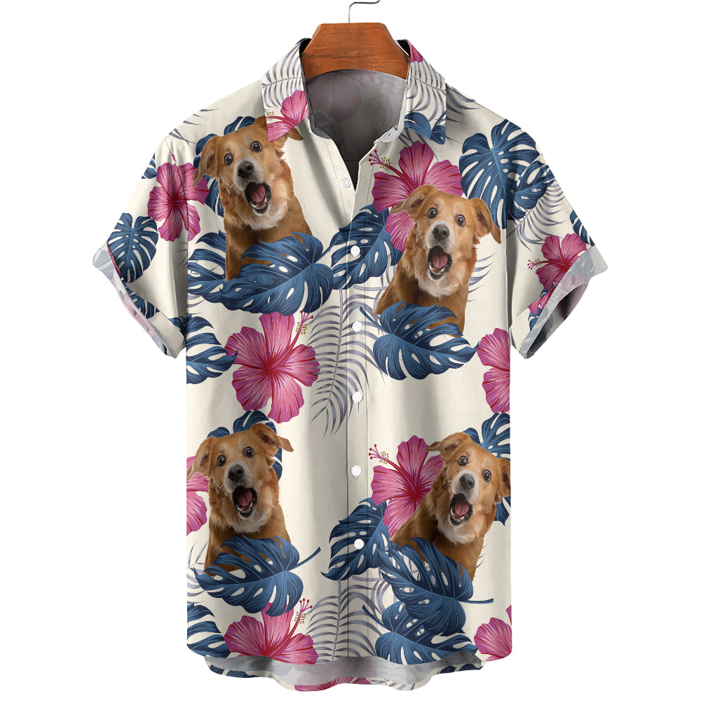 Personalized Hawaiian Shirt - Upload up to 6 Photos - HS25004