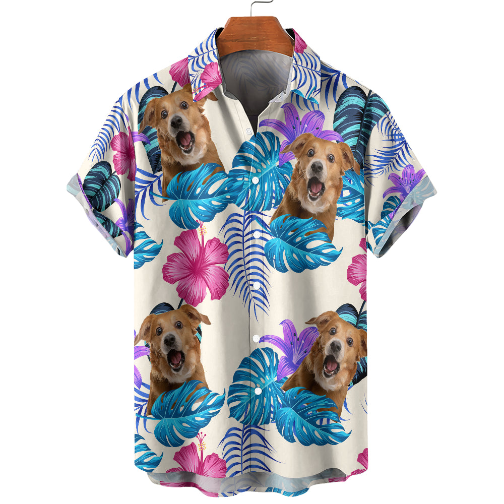 Personalized Hawaiian Shirt - Up to 6 Photos - Personalized Shirt - HS25045
