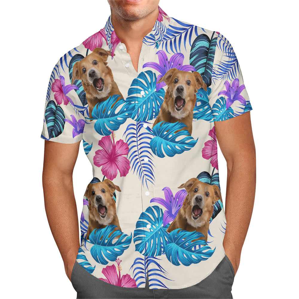 Personalized Hawaiian Shirt - Up to 6 Photos - Personalized Shirt - HS25045