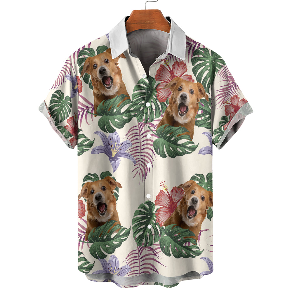 Personalized Hawaiian Shirt - Up to 6 Photos - Personalized Shirt - HS25030