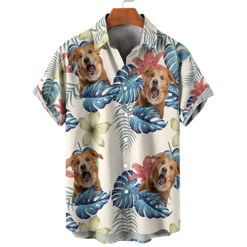 Personalized Hawaiian Shirt - Up to 6 Photos - Personalized Shirt - HS25036