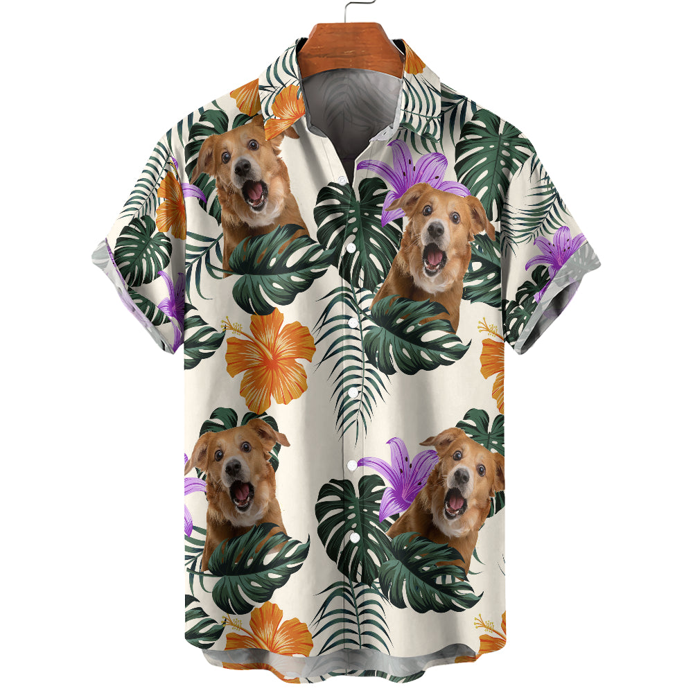 Personalized Hawaiian Shirt - Up to 6 Photos - Personalized Shirt - HS25027