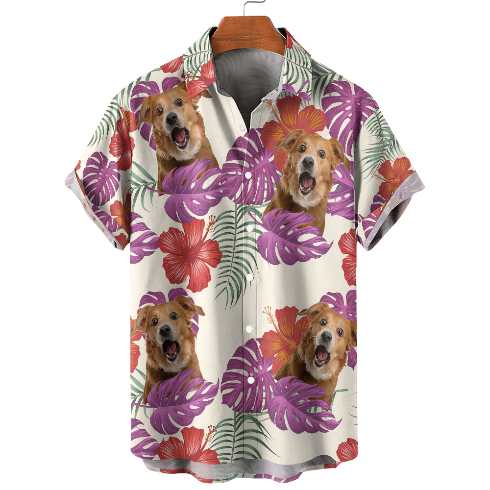 Personalized Hawaiian Shirt - Up to 6 Photos - Personalized Shirt - HS25084