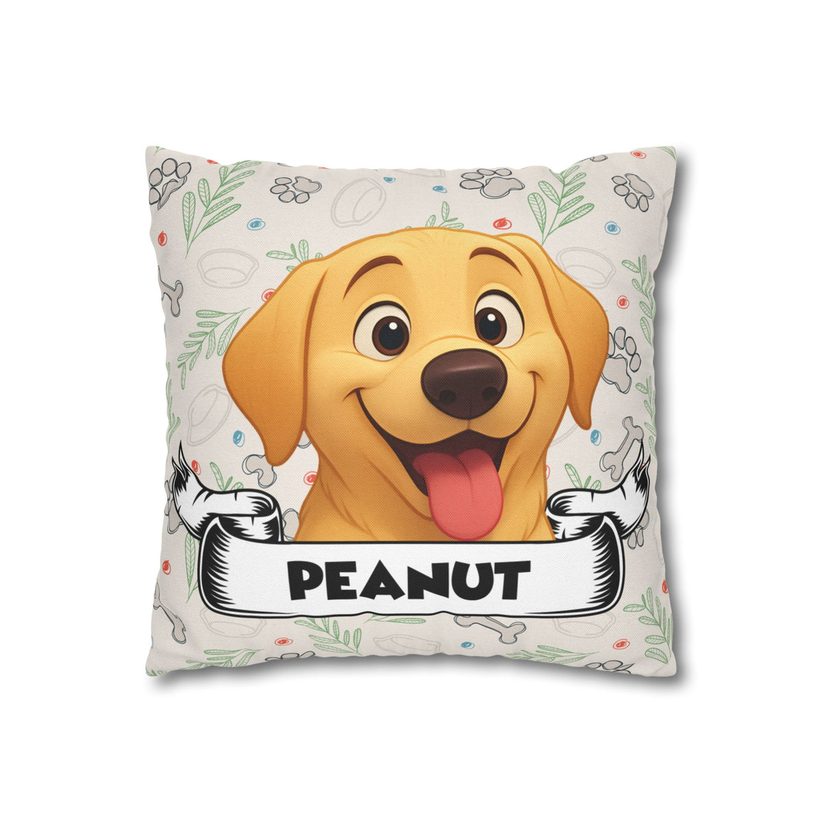 Personalized Pet Pillow Case - Cat/Dog Pet Pillow Case - Pet Owner Gift