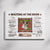 Waiting at the Door Pet Memorial Canvas – Personalized Dog or Cat Photo Frame, Loss of Pet Gift, Sympathy Wall Art