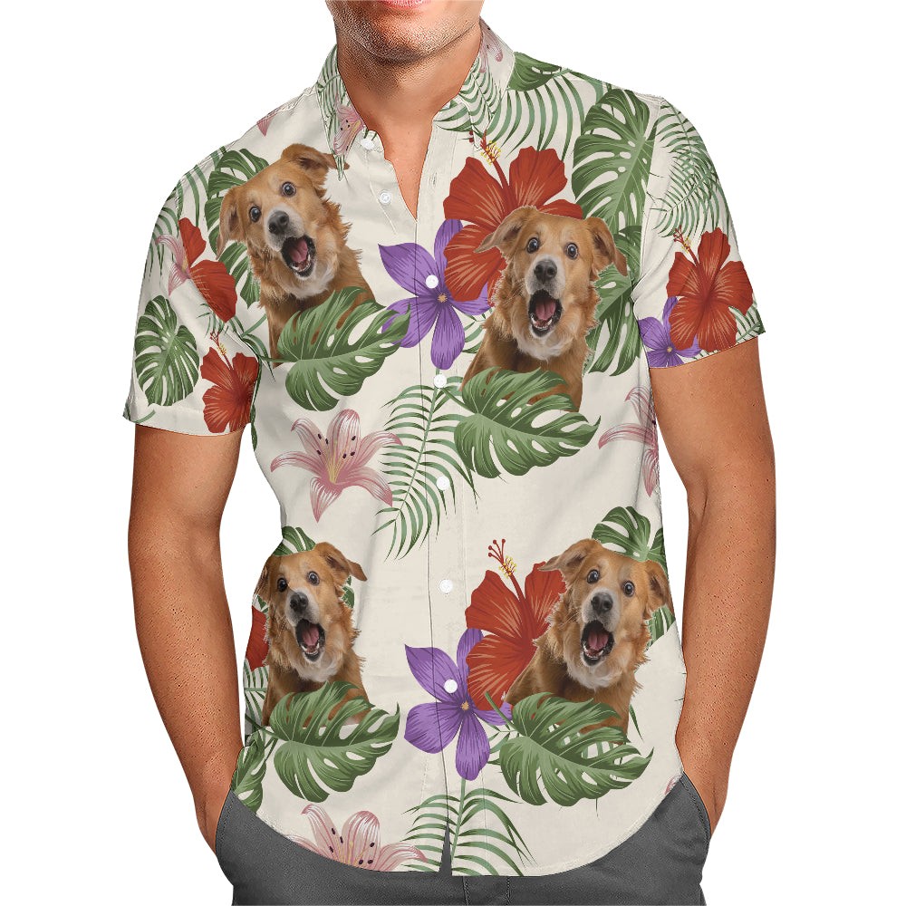 Personalized Hawaiian Shirt - Up to 6 Photos - Personalized Shirt - HS25014