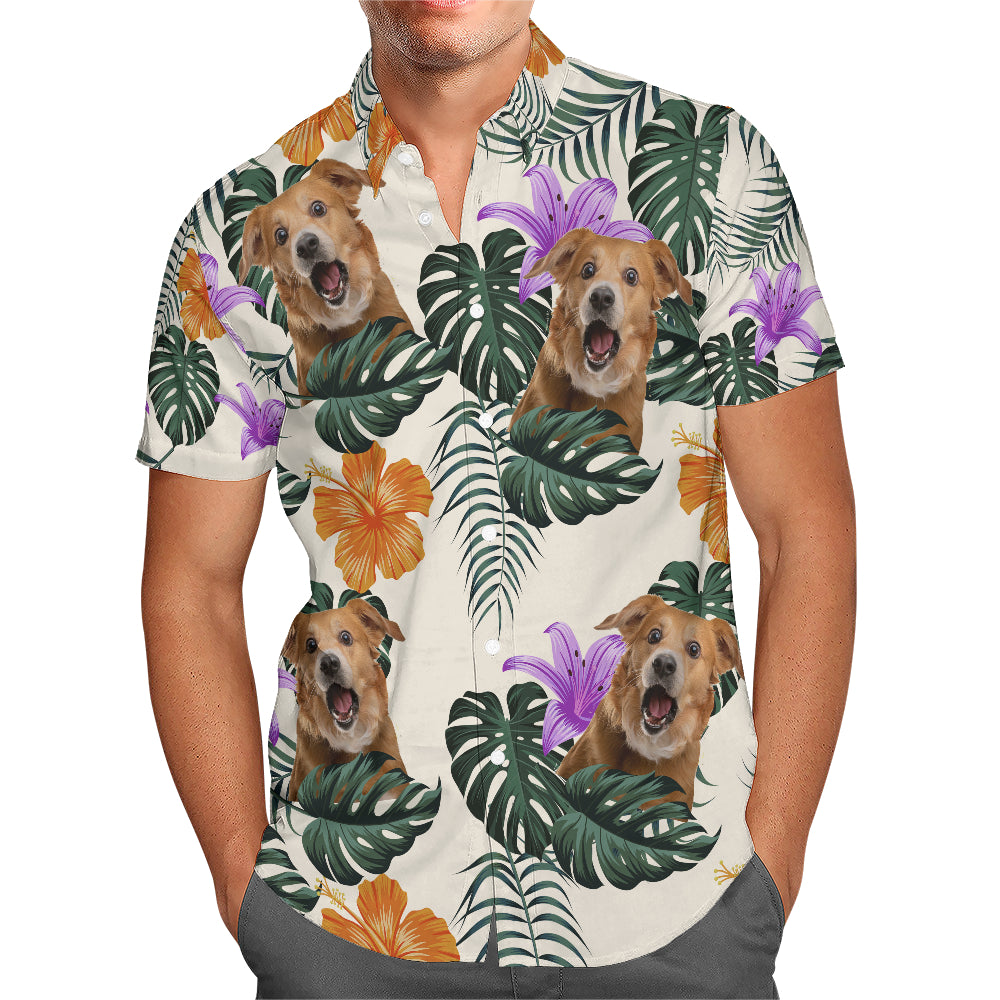 Personalized Hawaiian Shirt - Up to 6 Photos - Personalized Shirt - HS25027
