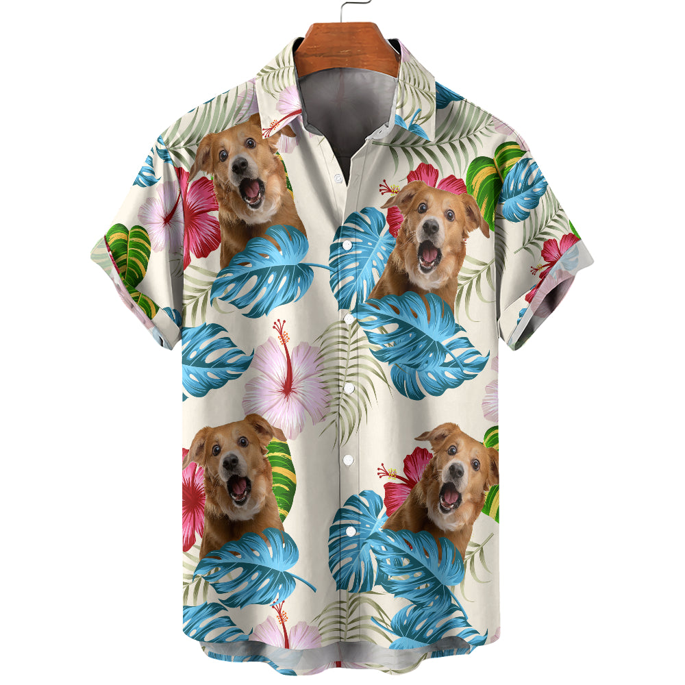 Personalized Hawaiian Shirt - Upload up to 6 Photos - HS25222