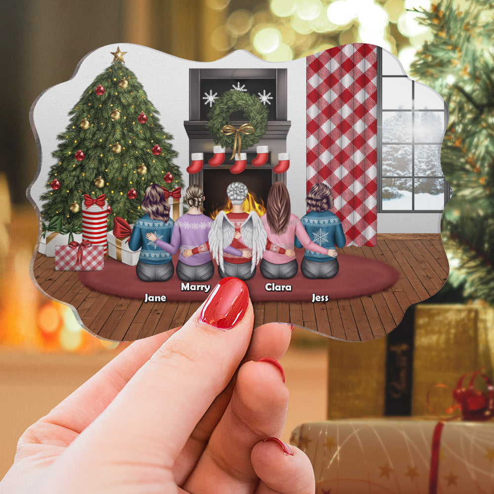 Christmas Ornament - Up to 7 Females - Family Ornament