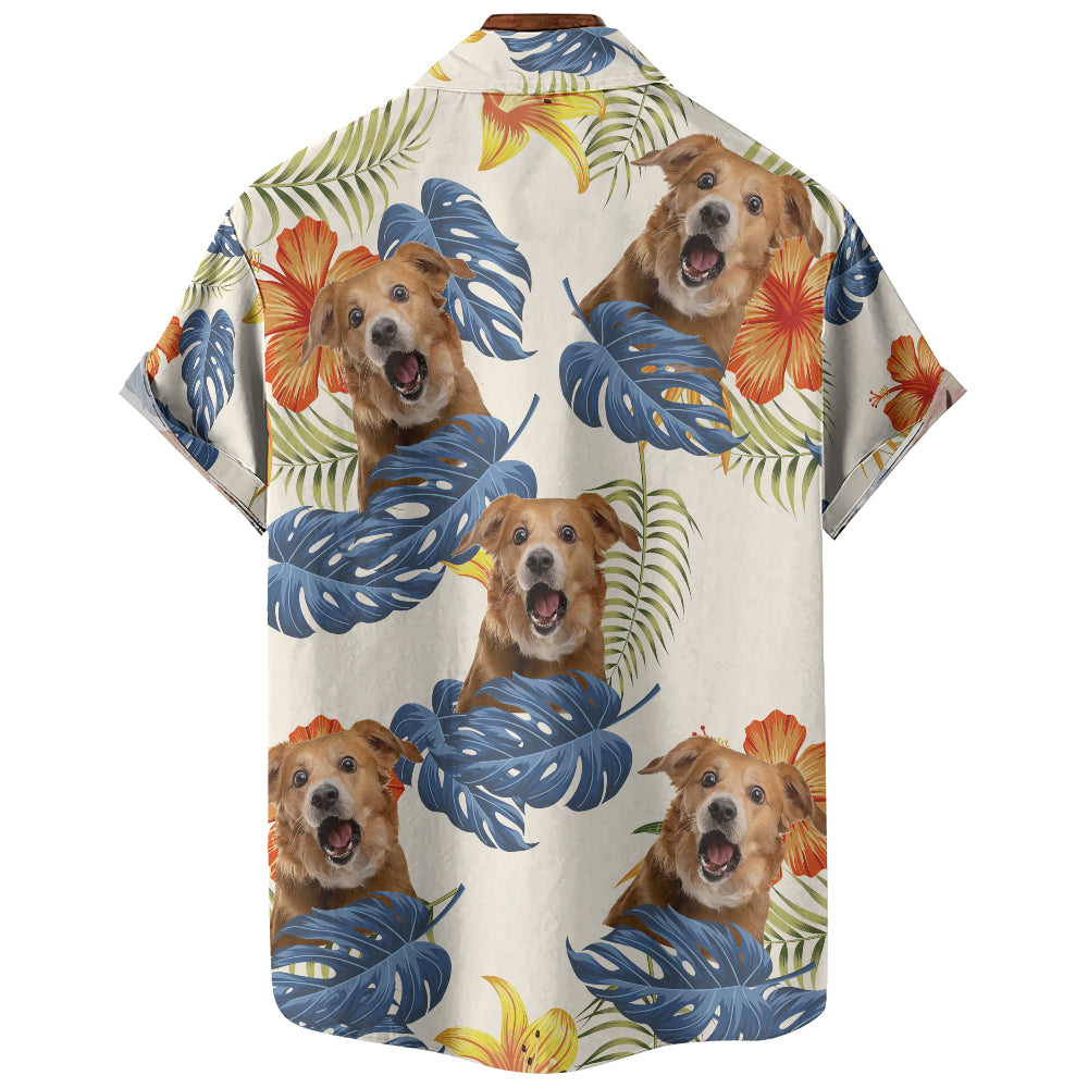 Personalized Hawaiian Shirt - Upload up to 6 Photos - HS25333