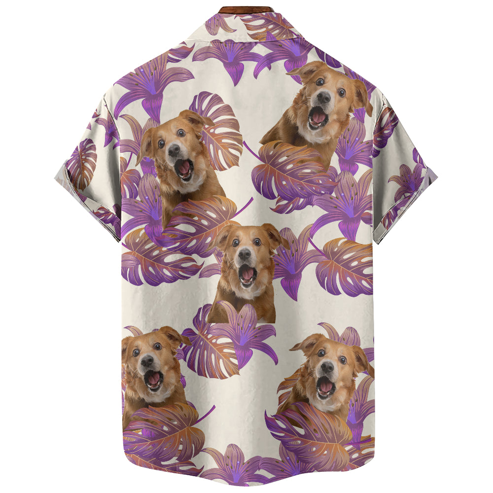 Personalized Hawaiian Shirt - Upload up to 6 Photos - HS25005