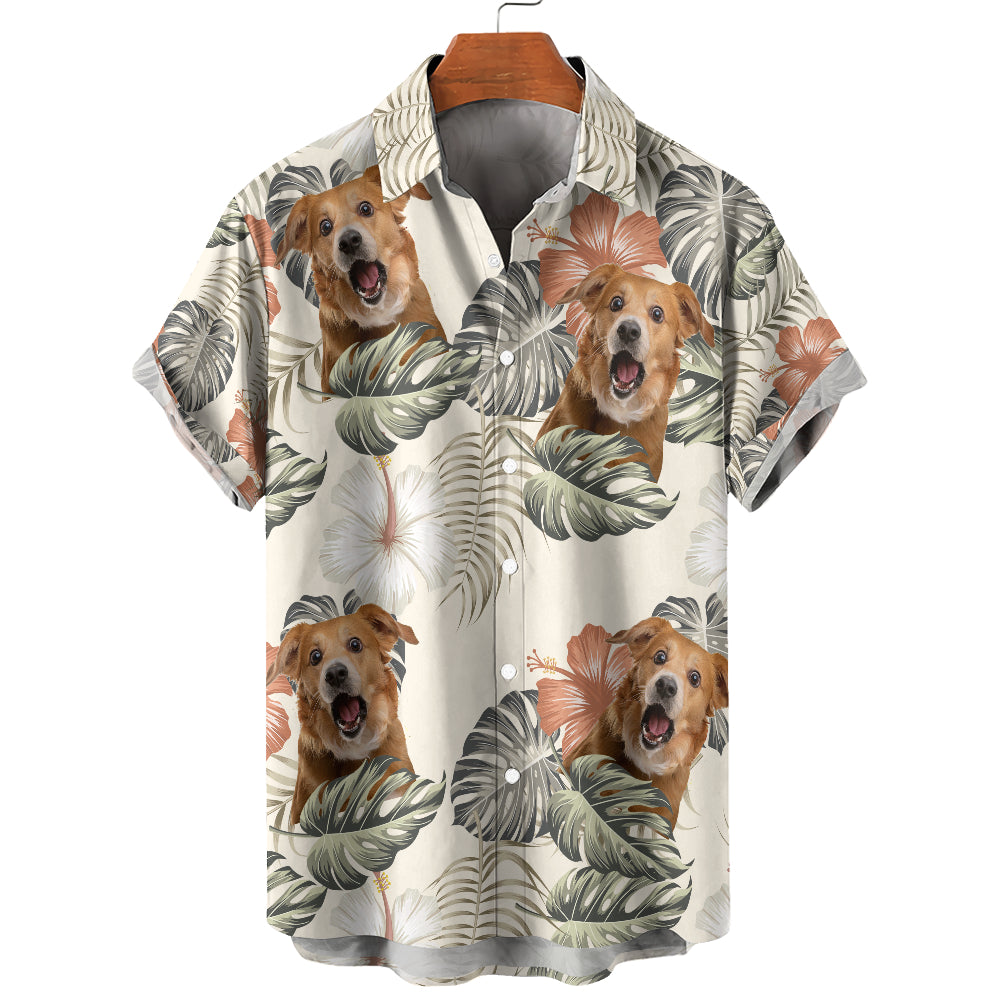 Personalized Hawaiian Shirt - Upload up to 6 Photos - HS25001