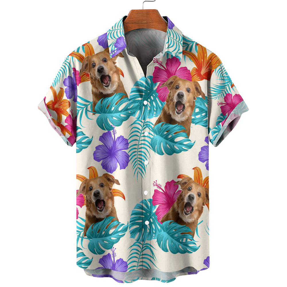 Personalized Hawaiian Shirt - Up to 6 Photos - Personalized Shirt - HS25047