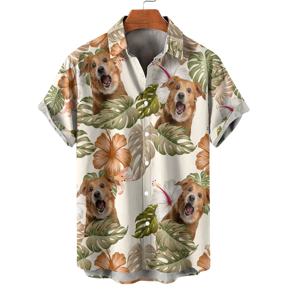 Personalized Hawaiian Shirt - Upload up to 6 Photos - HS25007